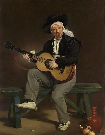 Edouard Manet The Spanish singer Germany oil painting art